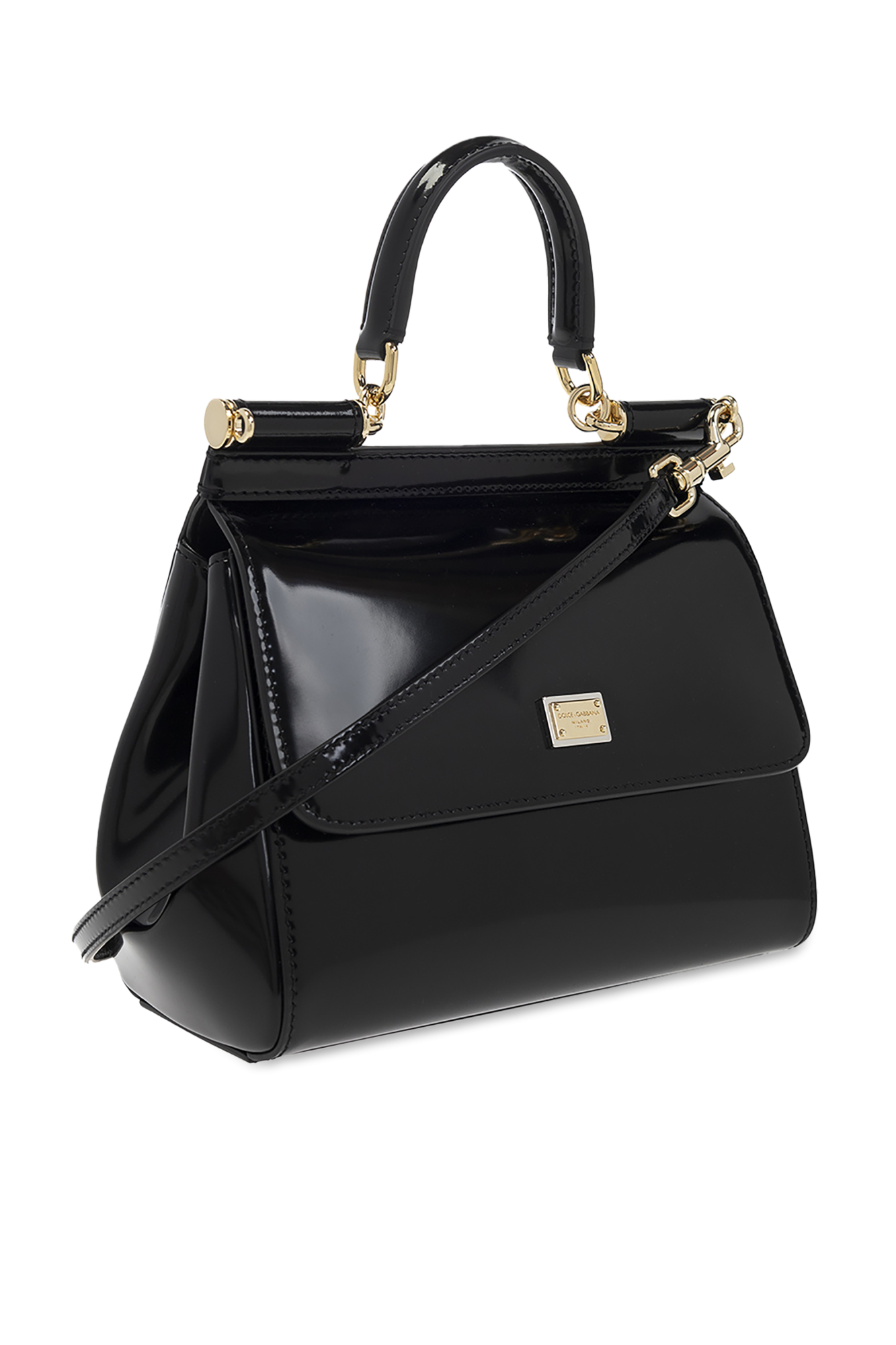 Black 'Sicily Small' shoulder bag Dolce & Gabbana - Vitkac Italy